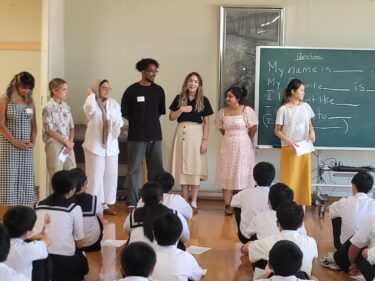 海外大学生（英オックスフォード・米イェール、UCLA大等）によるワークショップ実施！