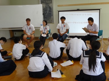 西の杜学園で九州大生・佐賀大生によるワークショップ実施しました！